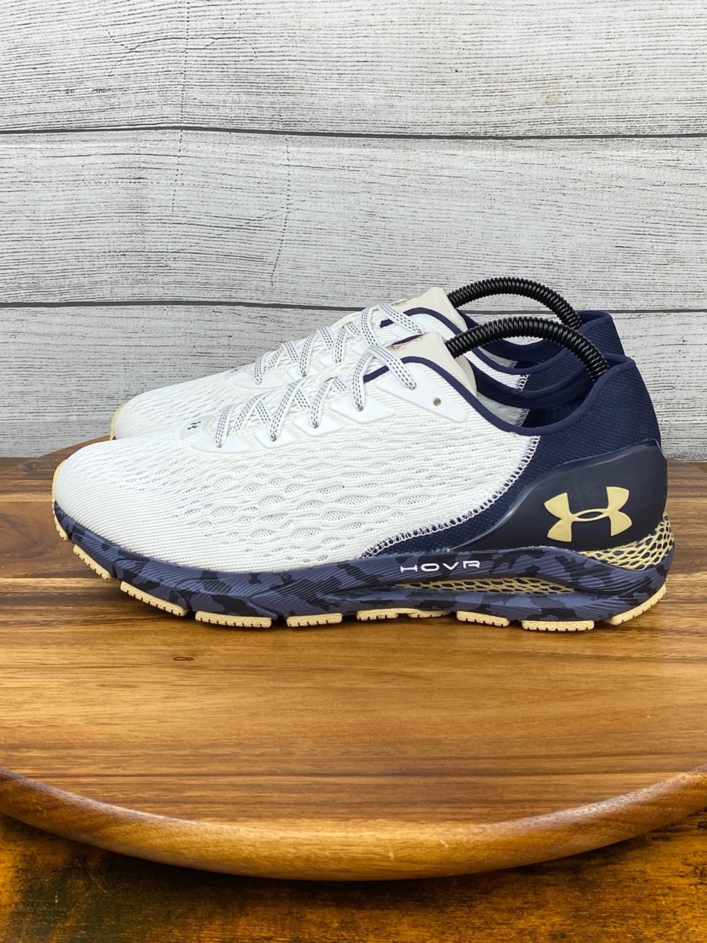 NEW Under Armour HOVR Sonic 3 Team Navy Midshipmen Running Shoes Men’s Size 8.5